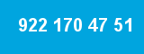 922 170 47 51 922 170 47 51
